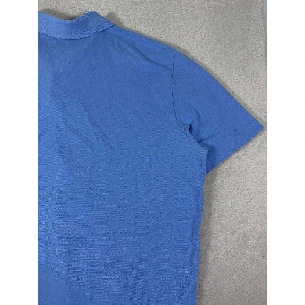 Polo Ralph Lauren Polo Shirt Mens XXL Blue Yellow Pony Pocket Short Sleeve Class